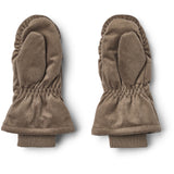 Wheat Dry Wood Puffer Mittens Jazz