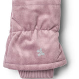 Wheat Lavender Puffer Mittens Jazz