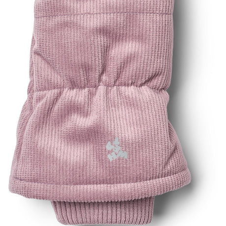 Wheat Lavender Puffer Mittens Jazz