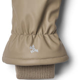 Wheat Grey Stone Winter Mittens Stormy