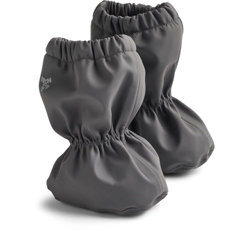 Wheat Dark Charcoal Rain Booties Como