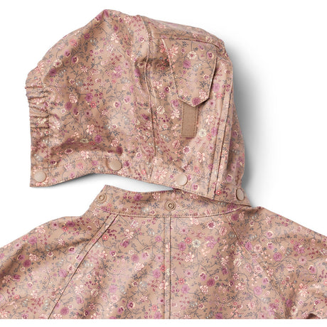 Wheat Portabella Flowers Rainsuit Mika