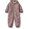 Wheat Purple Stone Flowers Thermo Suit Krammo