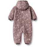 Wheat Purple Stone Flowers Thermo Suit Krammo