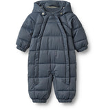 Wheat Greyblue Puffer Suit Edem