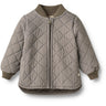 Wheat Brown Stripe Thermo Jacket Loui
