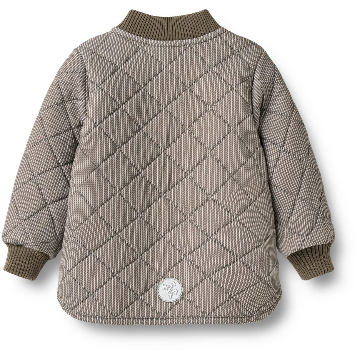 Wheat Brown Stripe Thermo Jacket Loui