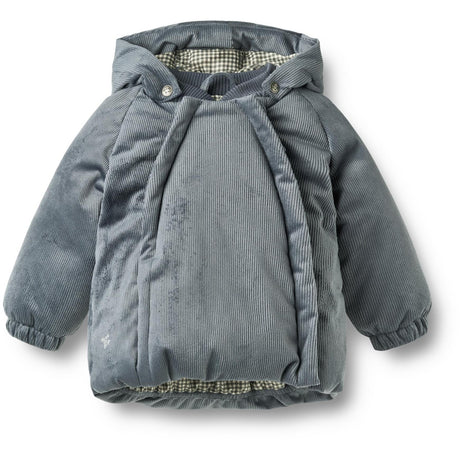 Wheat Greyblue Puffer Jacket Morgen