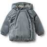 Wheat Greyblue Puffer Jacket Morgen