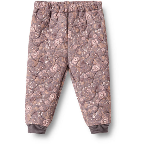 Wheat Purple Stone Flowers Thermo Pants Alex