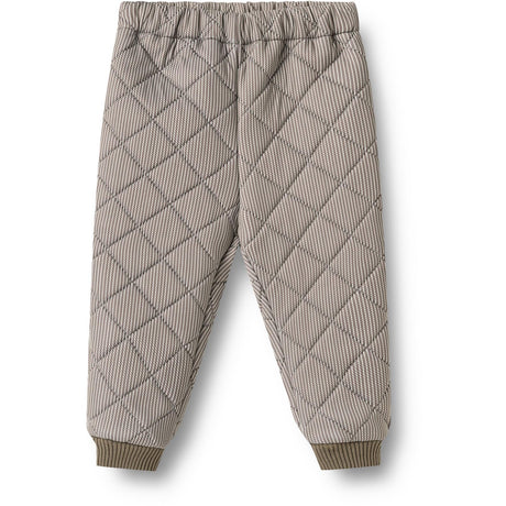 Wheat Brown Stripe Thermo Pants Alex