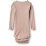 Wheat Dry Rose Rib Body L/S Lotta