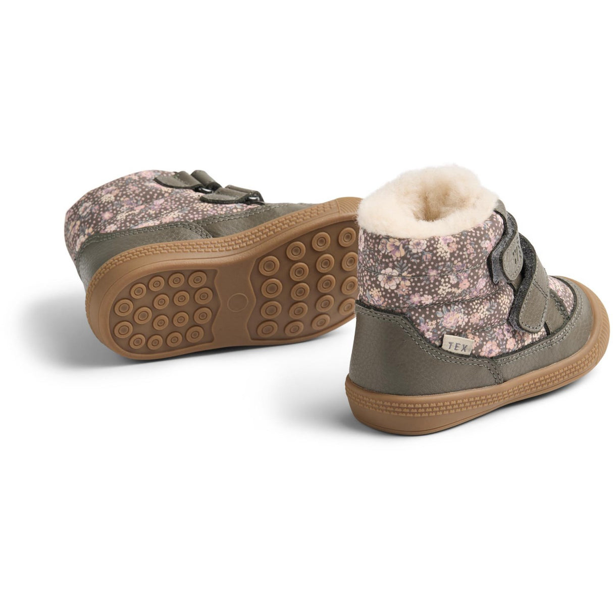 Wheat Dry Wood Snow Flowers Winterboot Daxi Tex