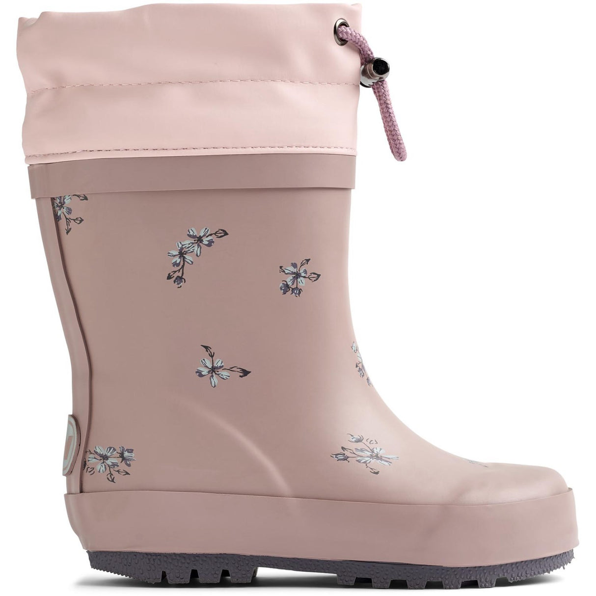 Wheat Dry Rose Flowers Rubber Boot Thermo