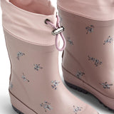 Wheat Dry Rose Flowers Rubber Boot Thermo