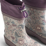 Wheat Soft Sand Flowers Rubber Boot Thermo
