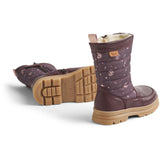 Wheat Plum Truffle Stars Winterboot Koa Tex