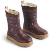 Wheat Plum Truffle Stars Winterboot Koa Tex
