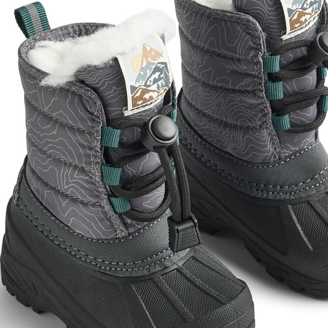 Wheat Dark Reflective Map Winterboot Aleex