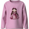 Name It Full Blooming Pink Pink Princess Nmfvotea Ls Nreg Top