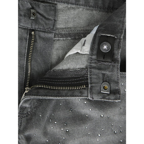 Name It Dark Grey Denim Nkfbella Wide Rhine Jeans 6608-Im