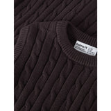 Name It Chocolate Plum Nmmraffat Knit Slipover