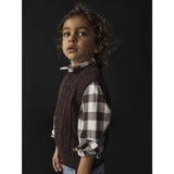 Name It Chocolate Plum Nmmraffat Knit Slipover
