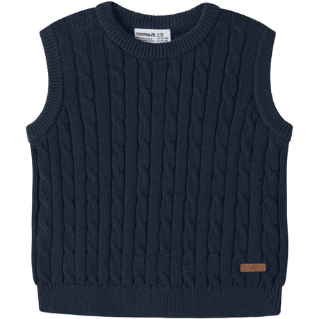 Name It Navy Blazer Nmmraffat Knit Slipover