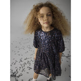 Name It Evening Blue Nkfrinoa 3/4 Sl Dress