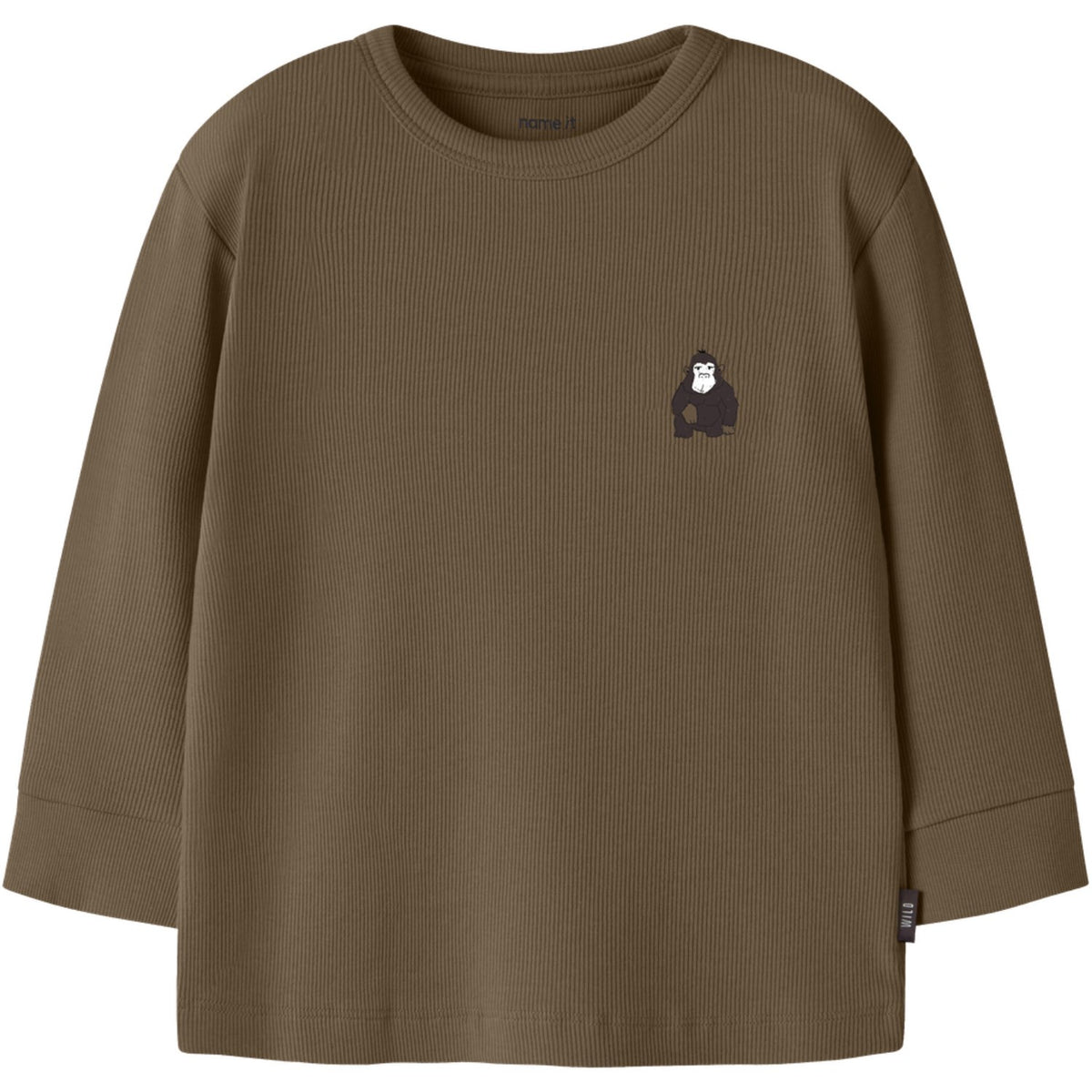 Name It Sepia Nmmrasmus Ls Rib Top Box