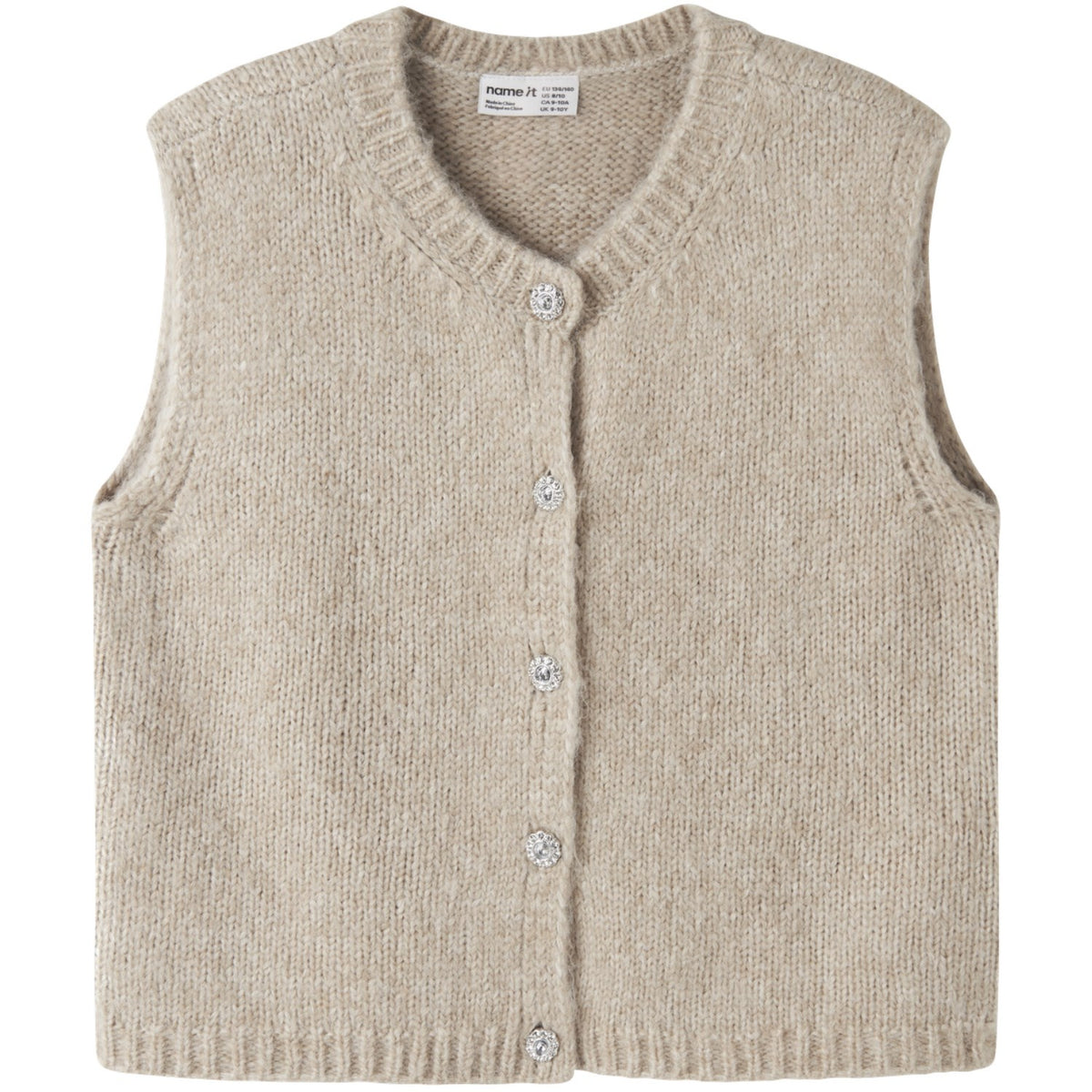 Name It Peyote Melange Nkfreta Knit Vest