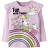 Name It Full Blooming Pink Nmfomba Peppa Ls Nreg Top Box Cplg