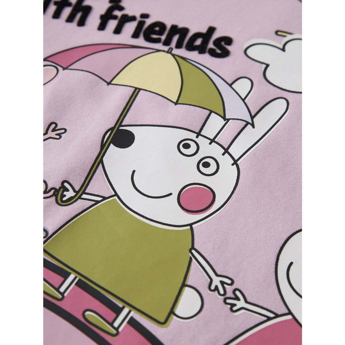 Name It Full Blooming Pink Nmfomba Peppa Ls Nreg Top Box Cplg
