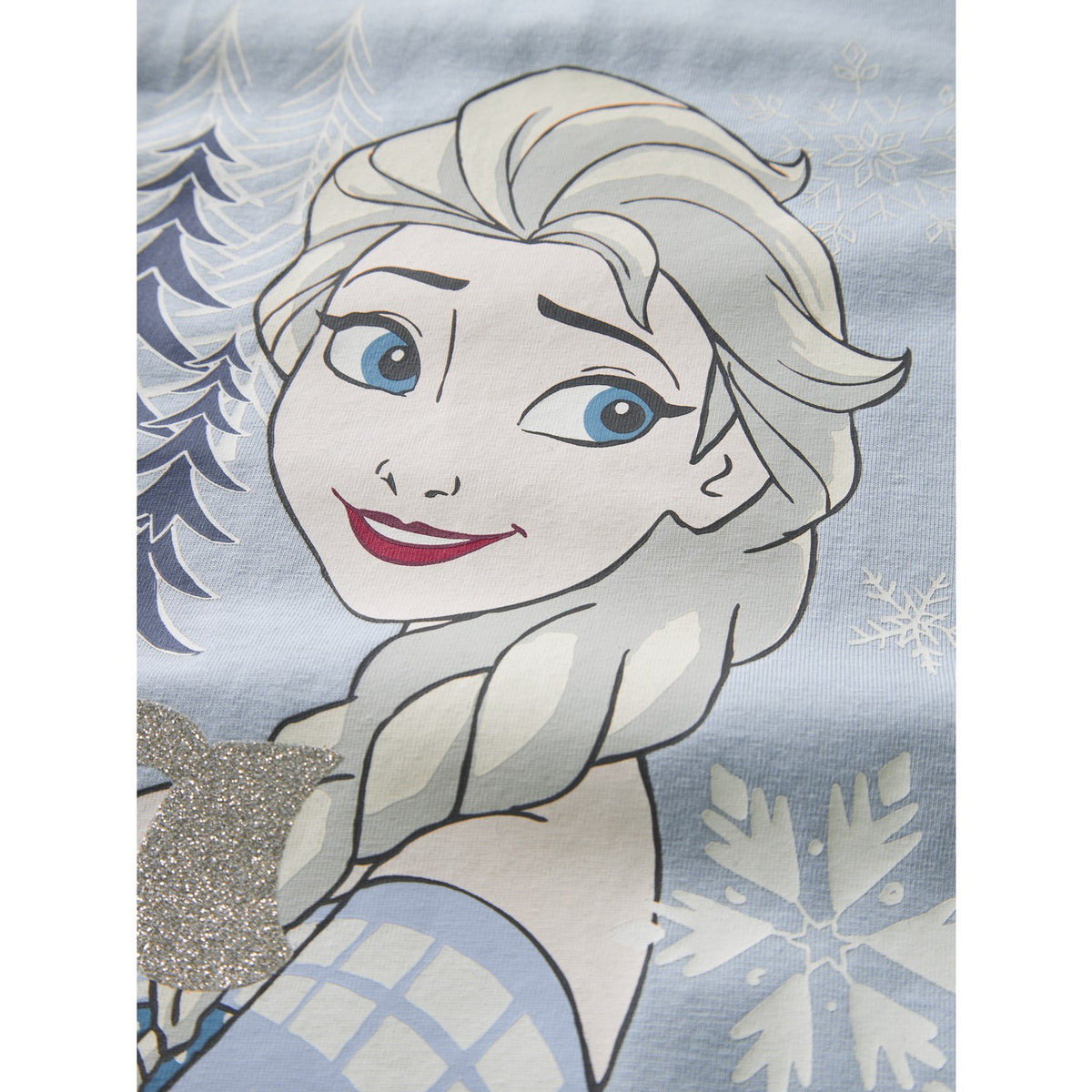 Name It Subdued Blue Nmfninna Frozen Ls Top Box Wdi
