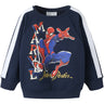 Name It Navy Blazer Nmmolindo Spider Nreg Sweat Bru Mar
