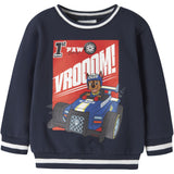 Name It Navy Blazer Nmmodin Paw Nreg Sweat Box Bru Cplg
