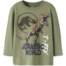 Name It Mosstone Nmmotti Jurassic Ls Nreg Top Box Sky