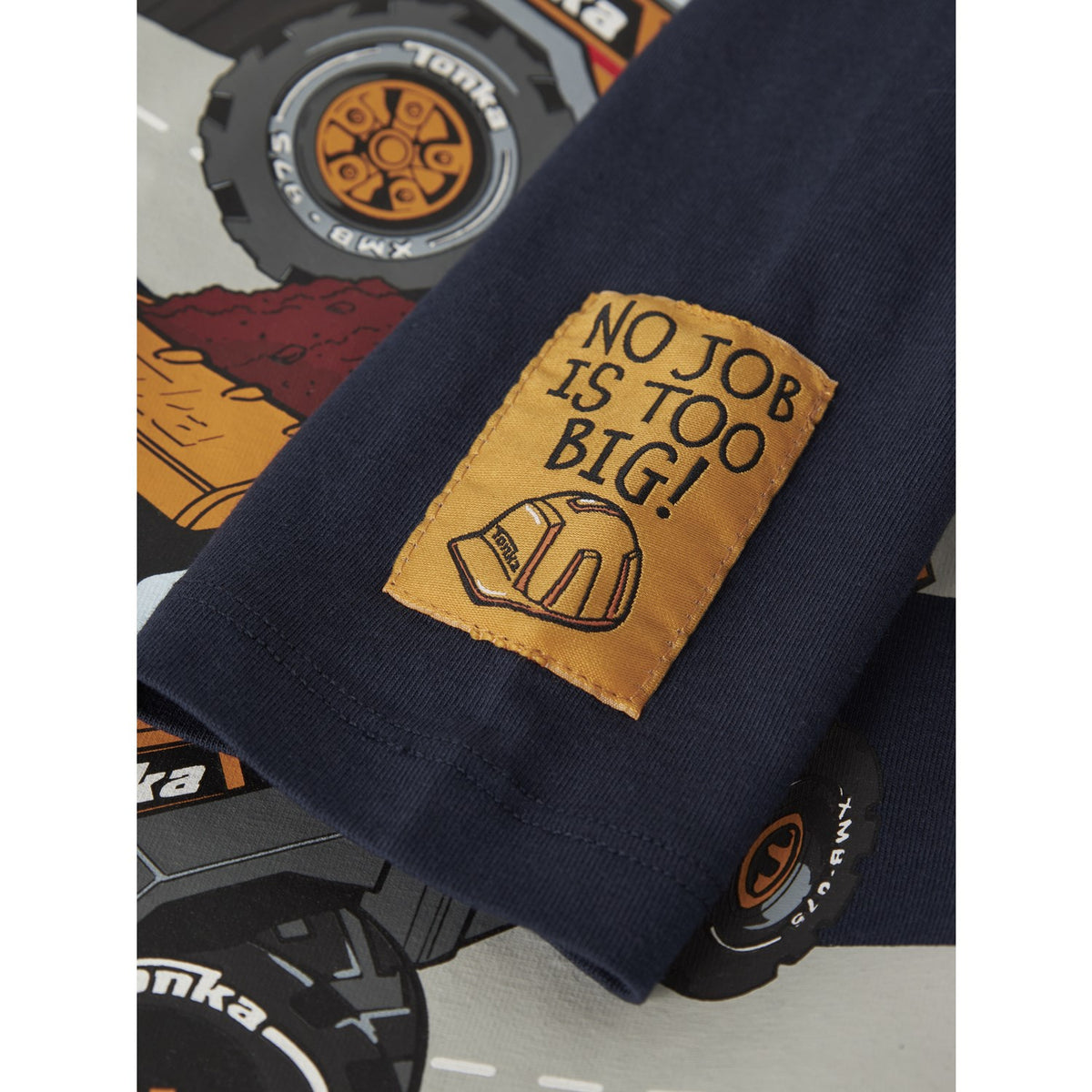 Name It Navy Blazer Nmmnial Tonka Ls Nreg Top Cplg
