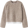 Name It Island Fossil Nkfsacha Ls Loose Knit