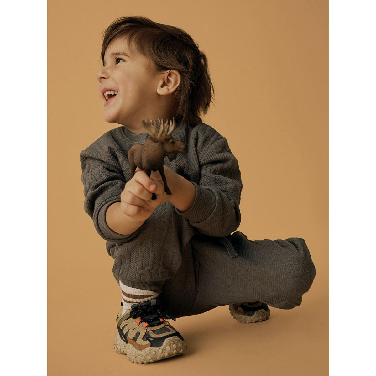 Name It Charcoal Gray Nmmstig Nreg Sweat Pants
