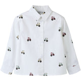 Name It Bright White Nmmractor Ls Shirt