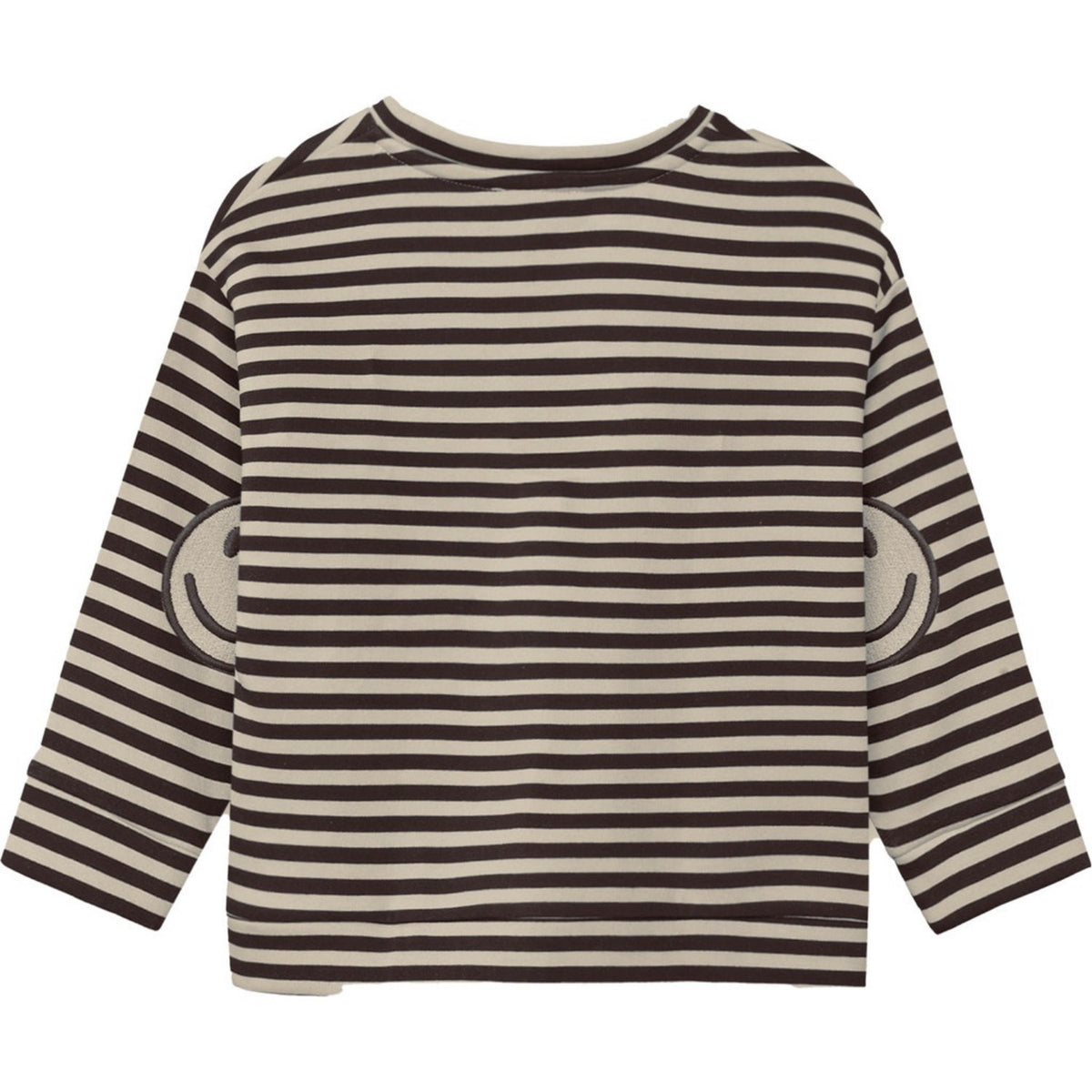 Fliink Coffee Bean / Sandshell Alvin Ls Stripe Sweatshirt