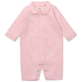 Lalaby Tiny Check Pink Classic Pj Suit