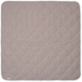 Lalaby Tiny Check Brown Quilted Baby Blanket