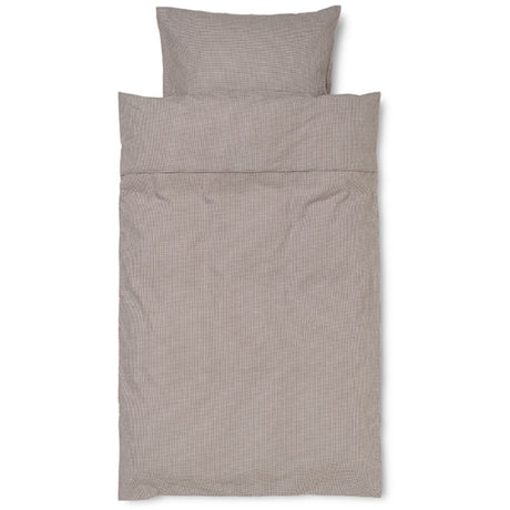 Lalaby Tiny Check Brown Classic Baby Bedding