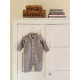 Lalaby Tiny Check Brown Classic Pj Suit