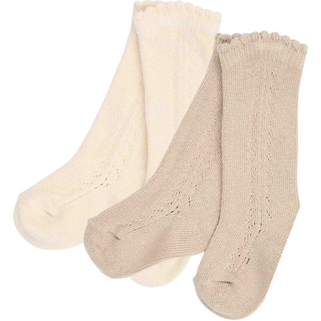 Müsli Walnut/ Oat Knee Socks 2-Pack
