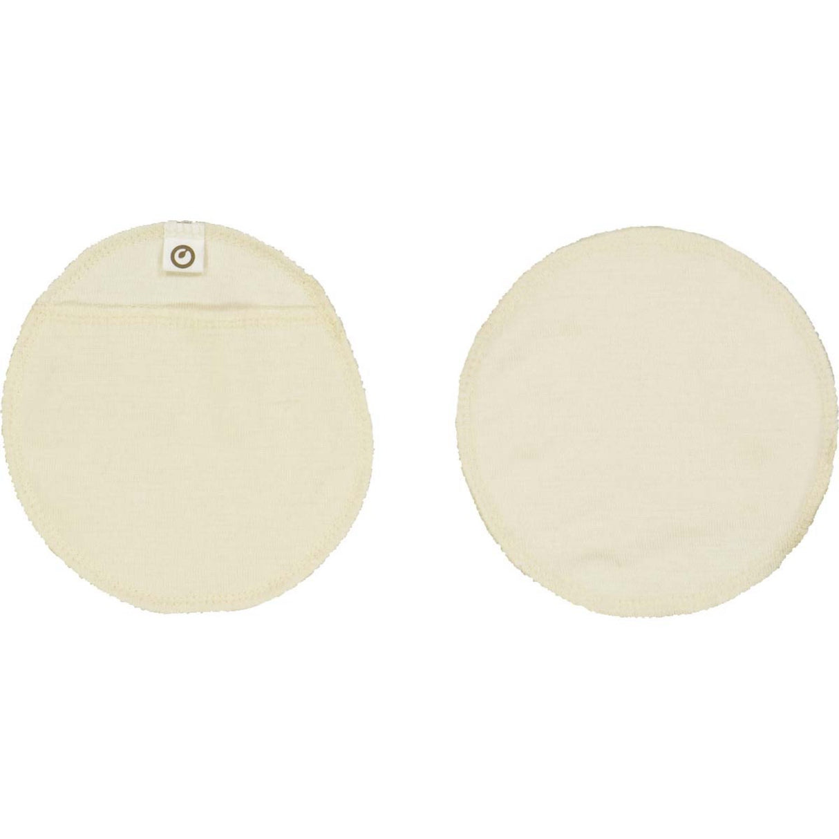 Müsli Raw Color Wool/Silk Nursing Pads 2-Pack