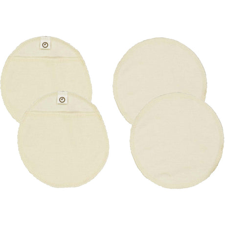 Müsli Raw Color Wool/Silk Nursing Pads 2-Pack