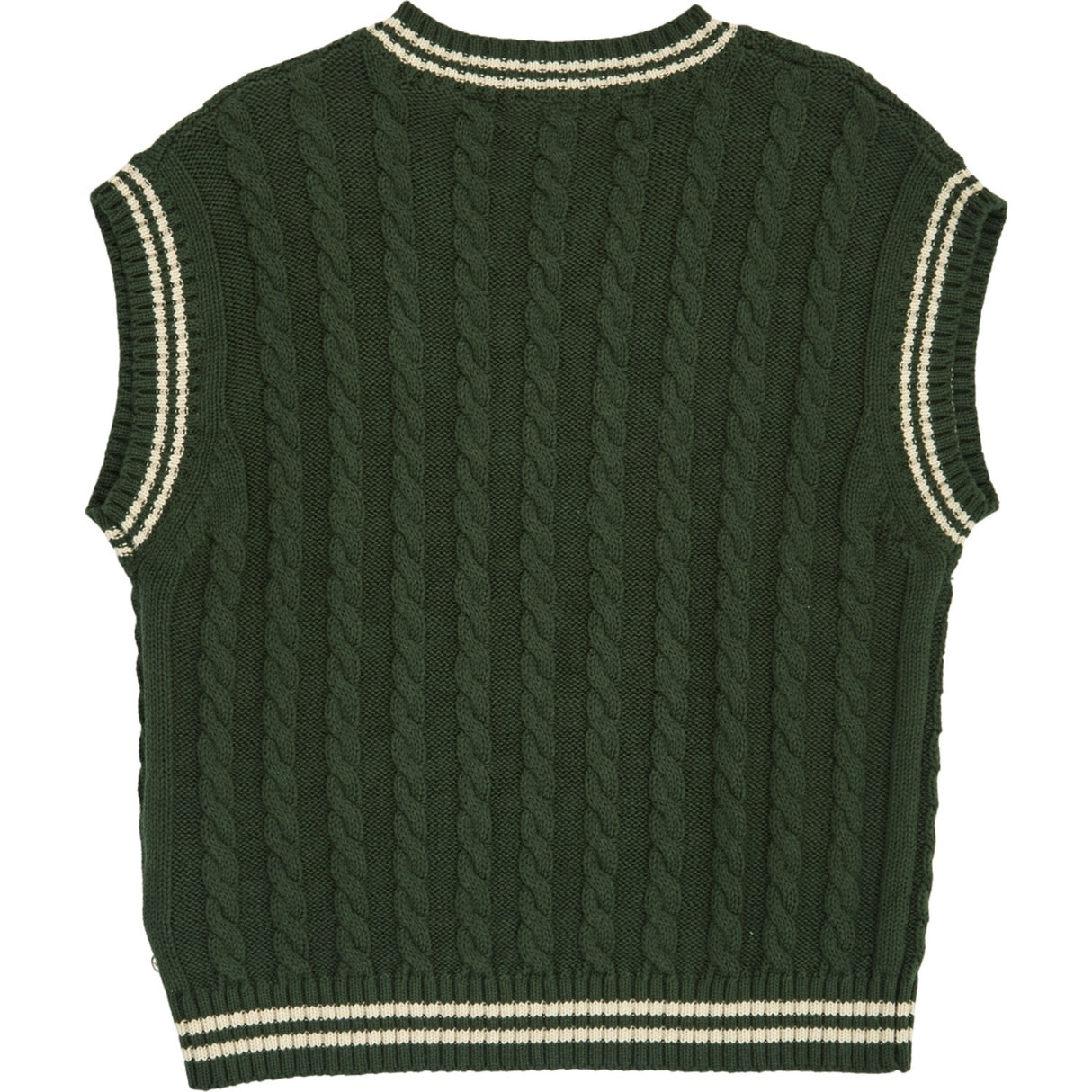Müsli Forest Green Knit Cable Vest